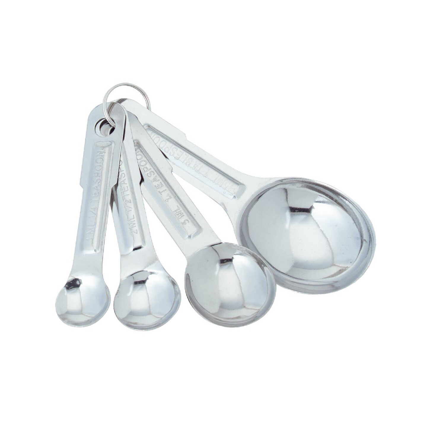 Norpro Stainless Steel Measuring Spoons (4-Piece) - Baller Hardware